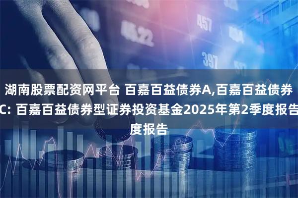 湖南股票配资网平台 百嘉百益债券A,百嘉百益债券C: 百嘉百益债券型证券投资基金2025年第2季度报告